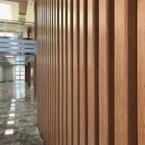 Ahşap Desenli Duvar Paneli